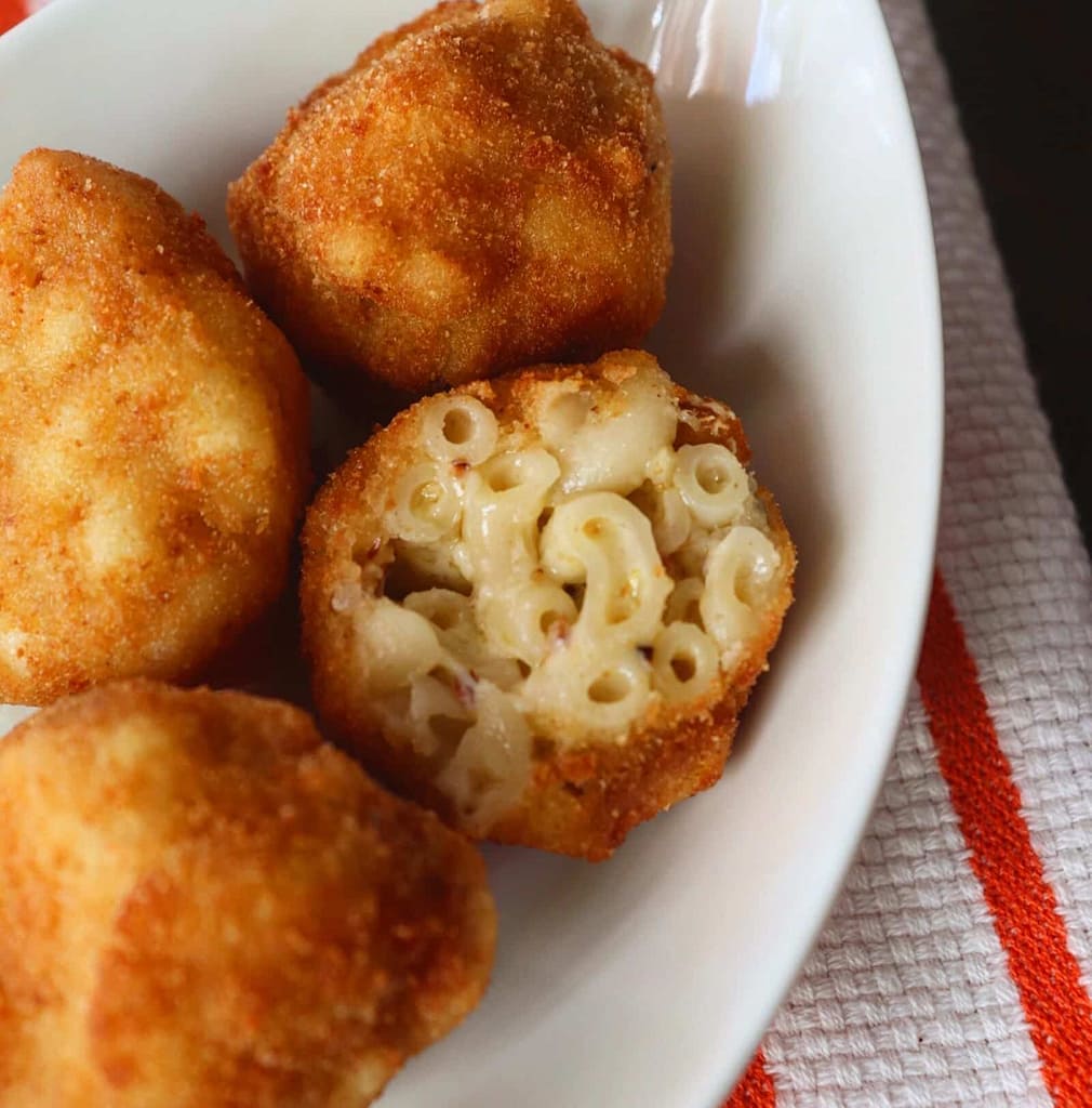 Fried Mac & Cheese Bites