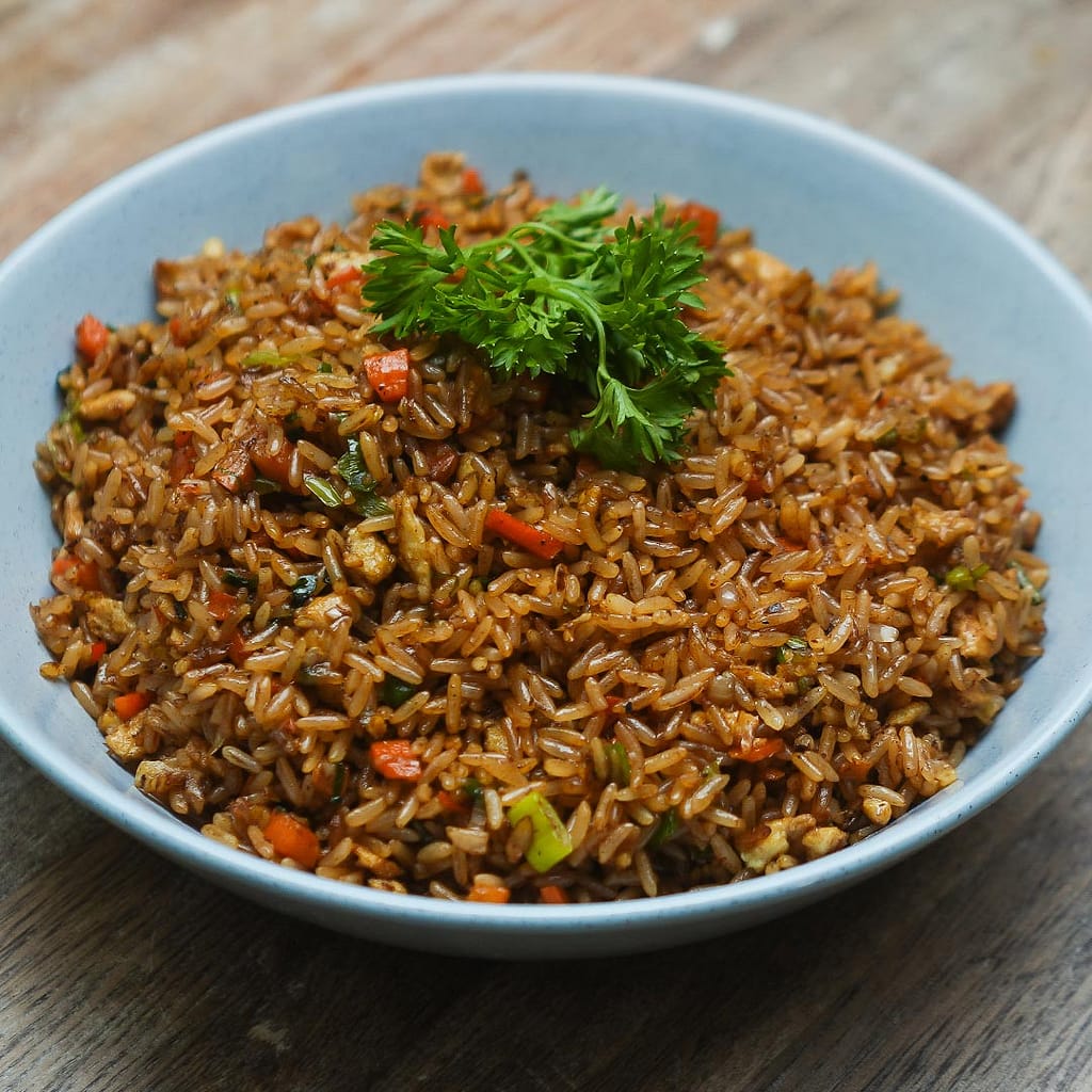 Egg Fried Rice Recipe (Trini Style) - Mmhmm | EatAhFood
