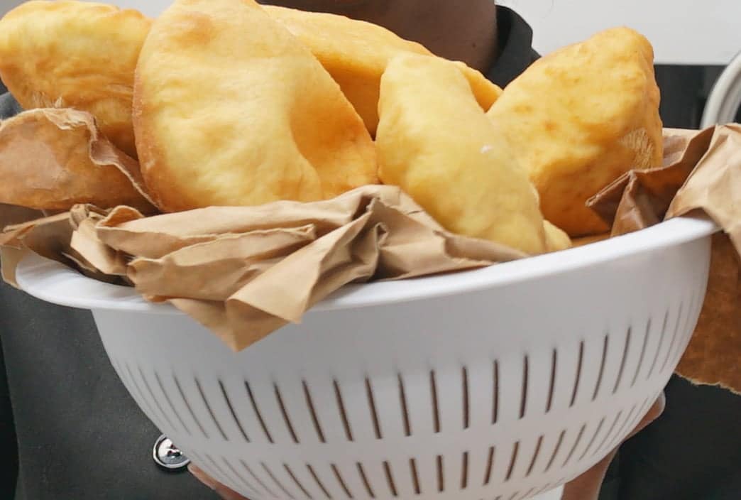 Fry Bake and Salt Fish via @eatahfood