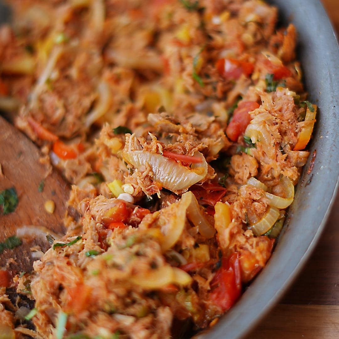 Stewed Tuna via @eatahfood
