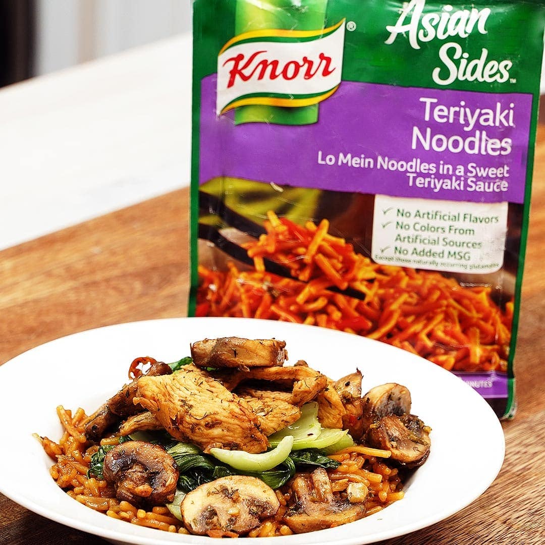 Stir Fry Chicken & Mushrooms