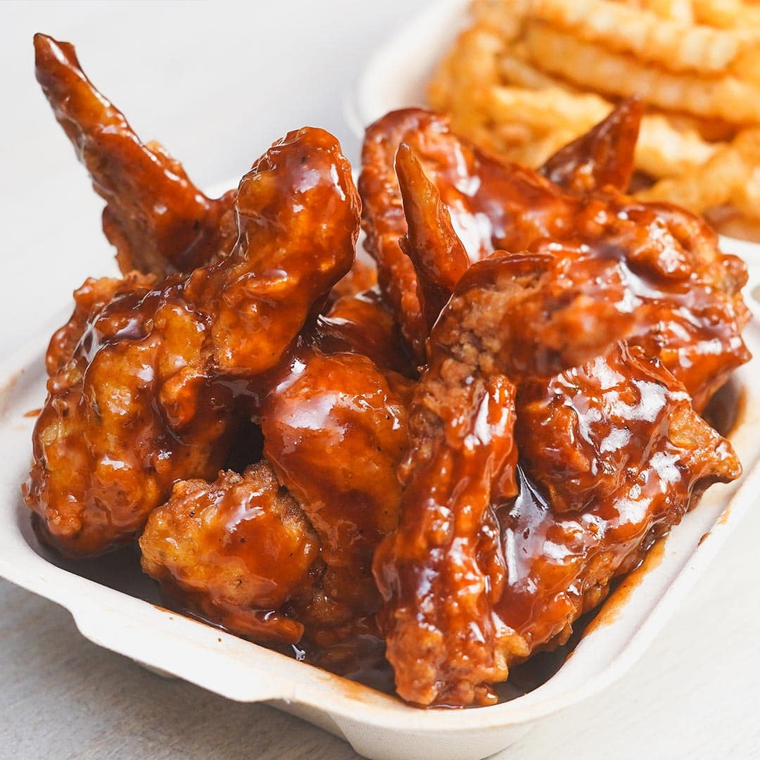 Guava BBQ Fried Wings