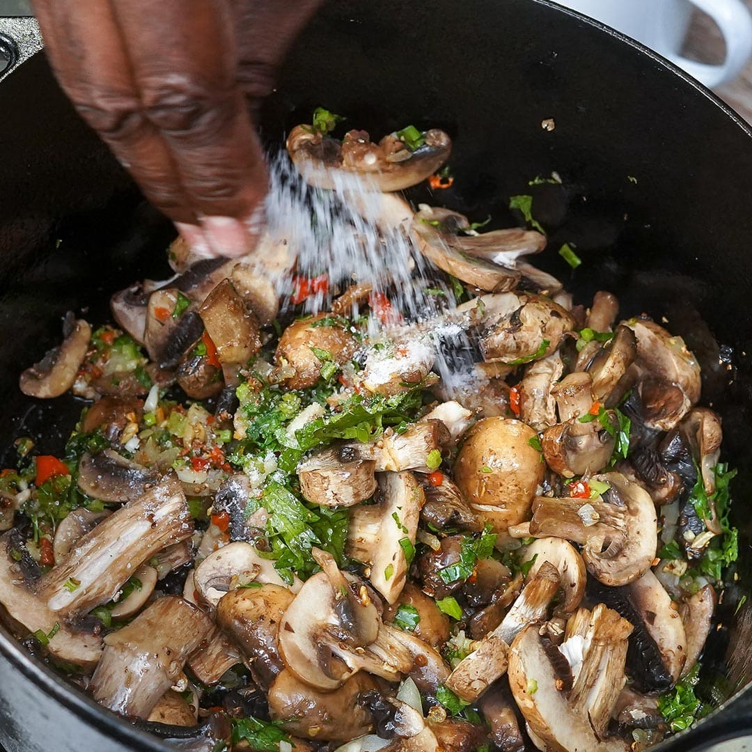 Moruga Hill Rice & Mushroom Pilaf