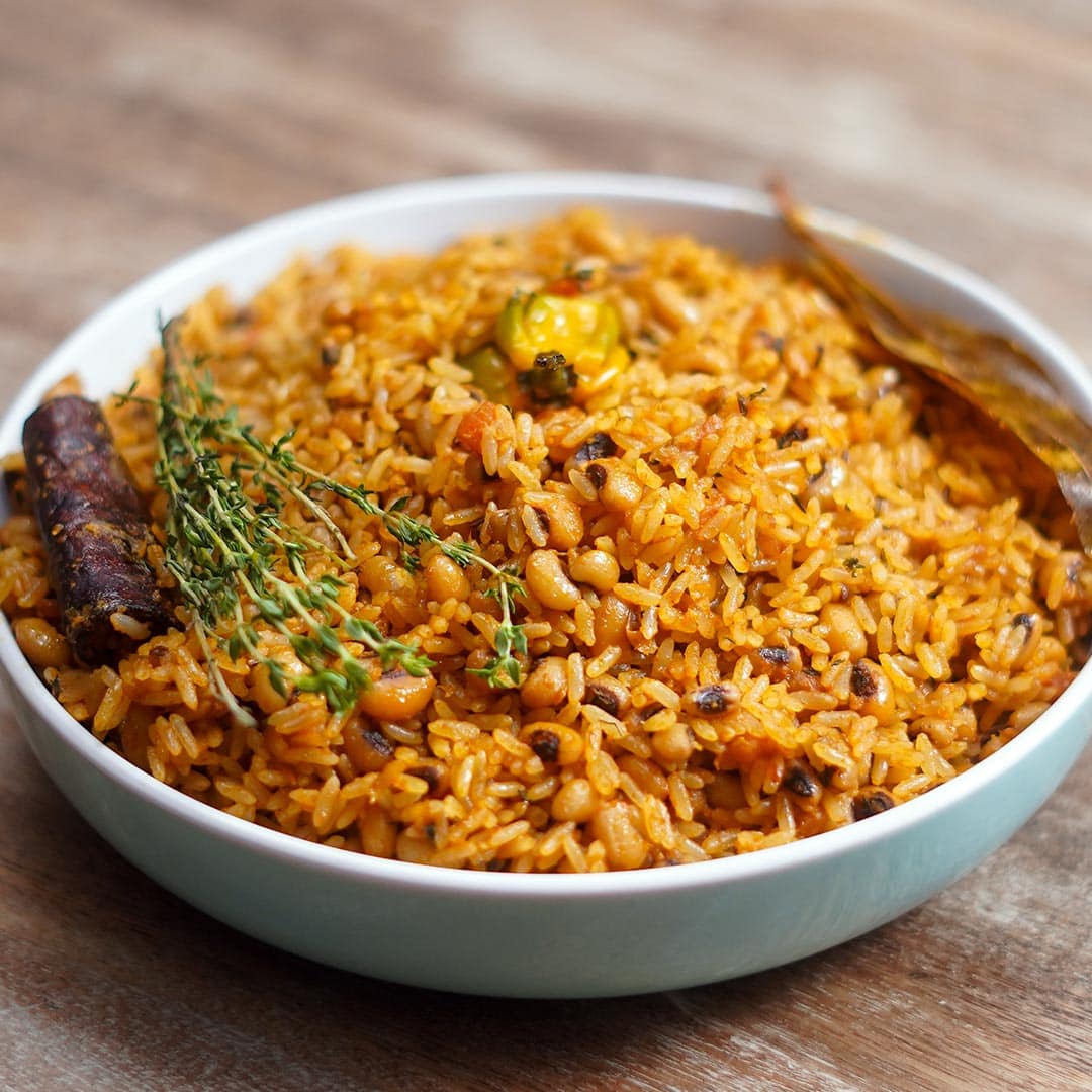 black eyed peas & rice