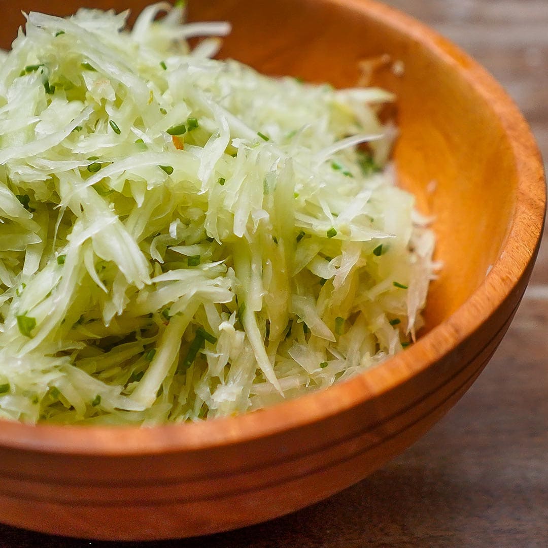 green pawpaw salad