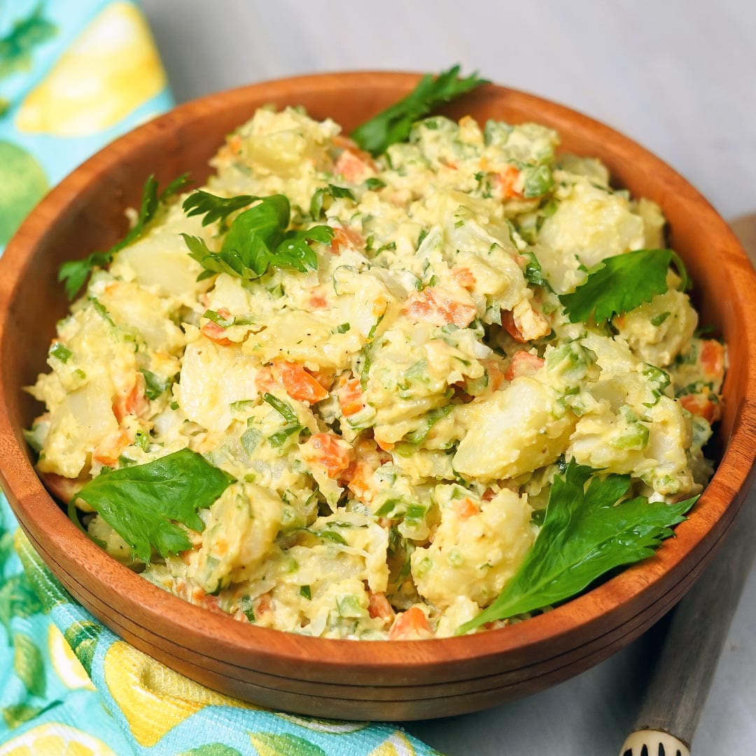 Potato Salad via @eatahfood