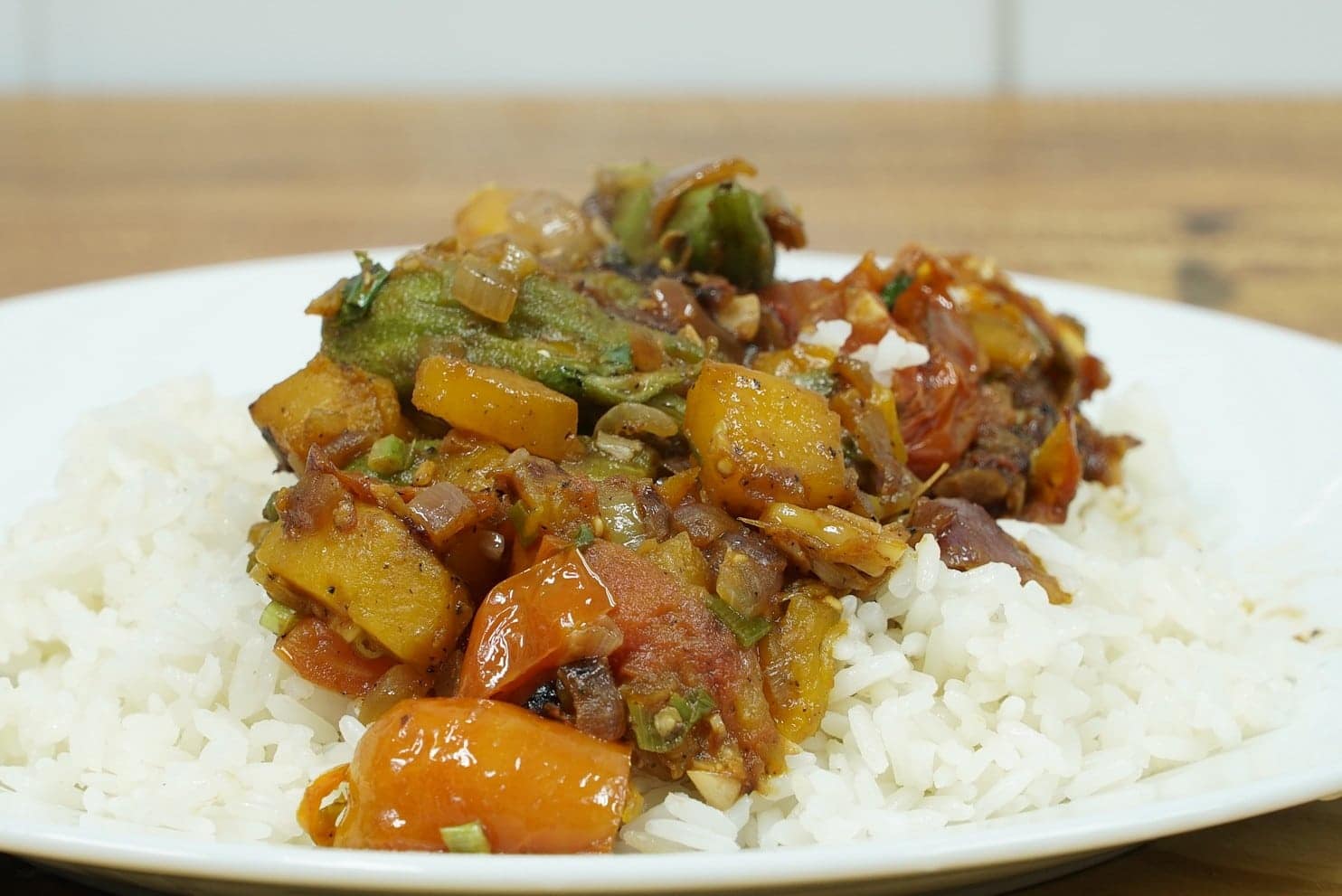 Ochro Hash via @eatahfood