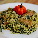bhagi rice with pigtail