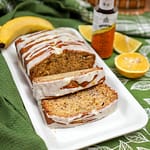 Citrus Glazed Banana Bread