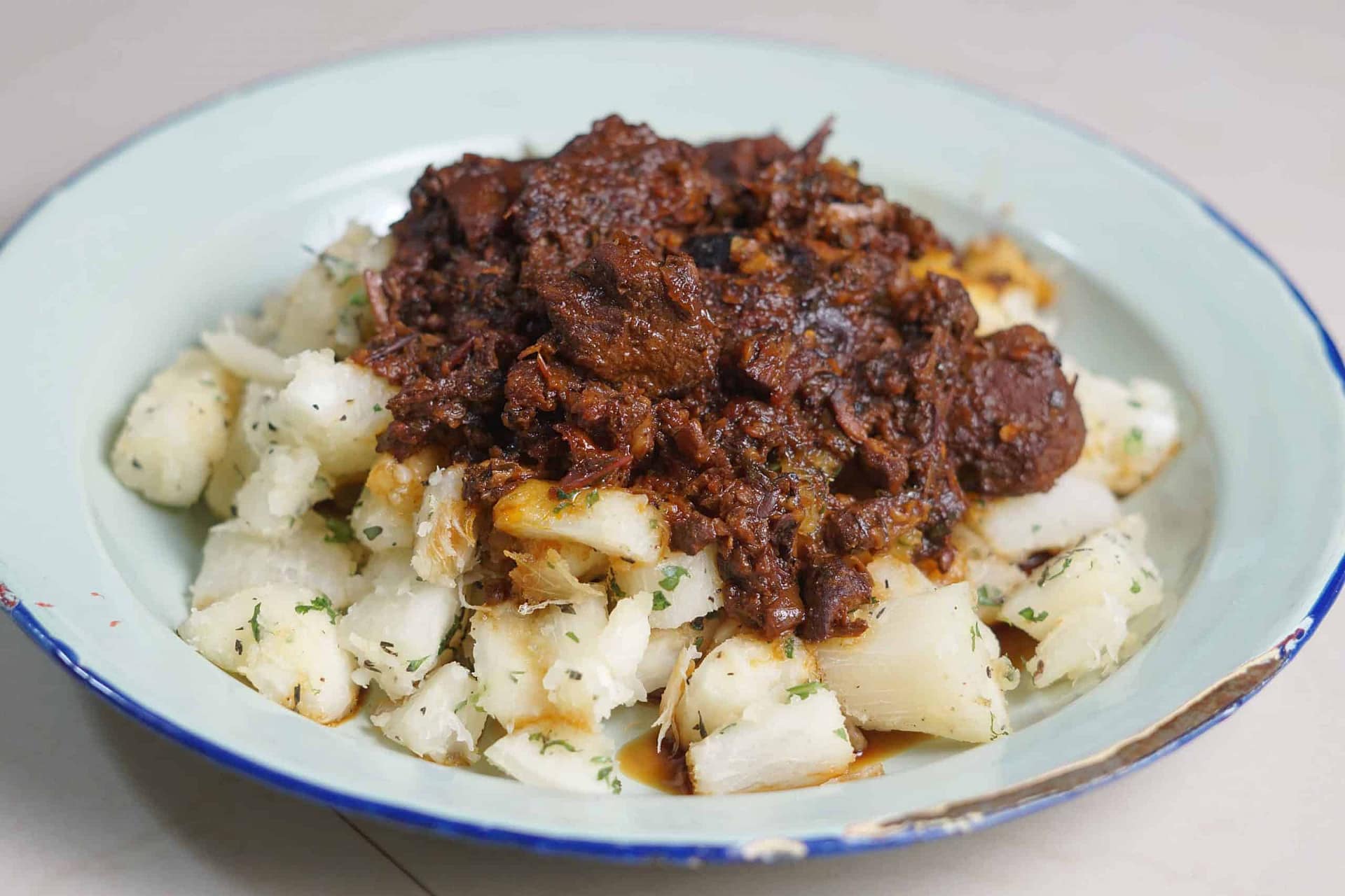 trini stew pork