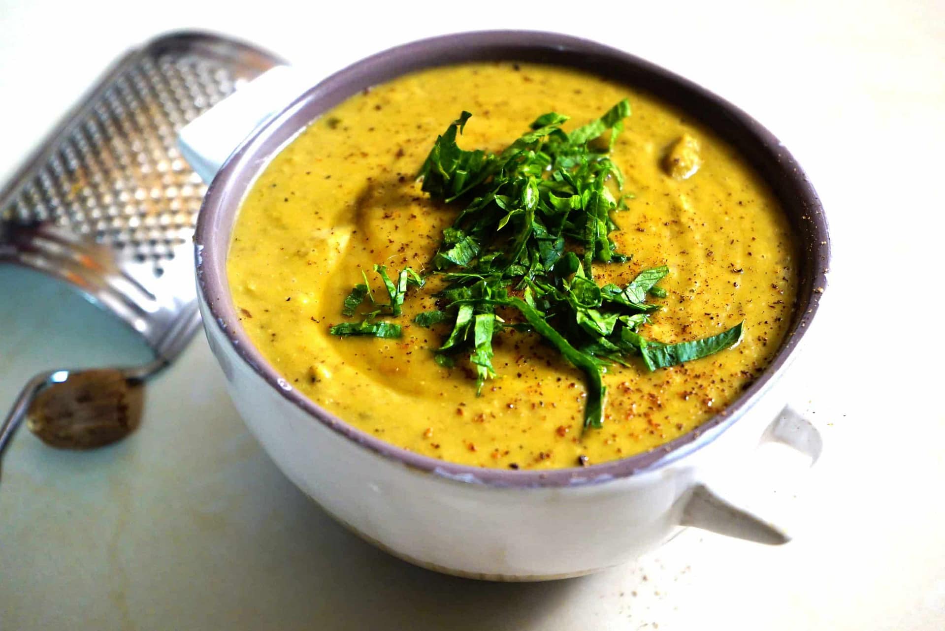 Creamy Pigeon Peas Soup via @eatahfood