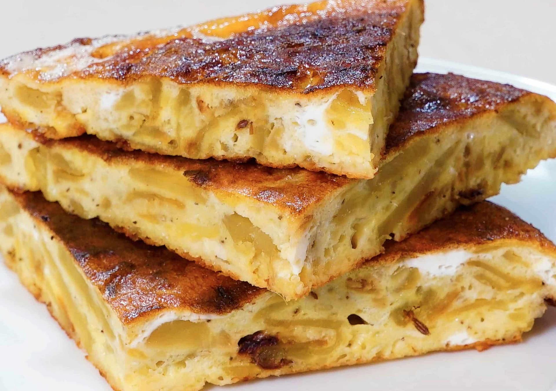 Sweet Potato Spanish Omelette via @eatahfood