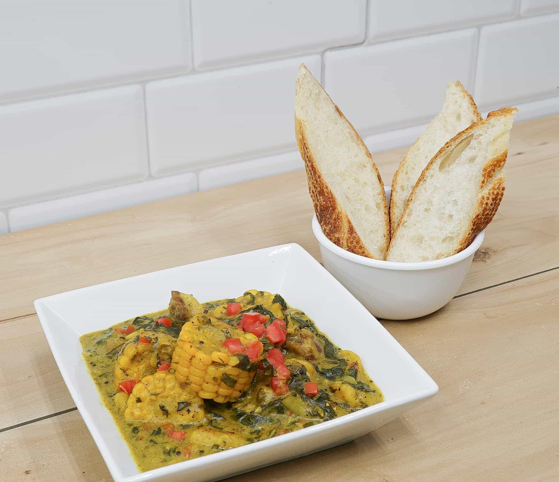 Souped Up Curry Corn via @eatahfood