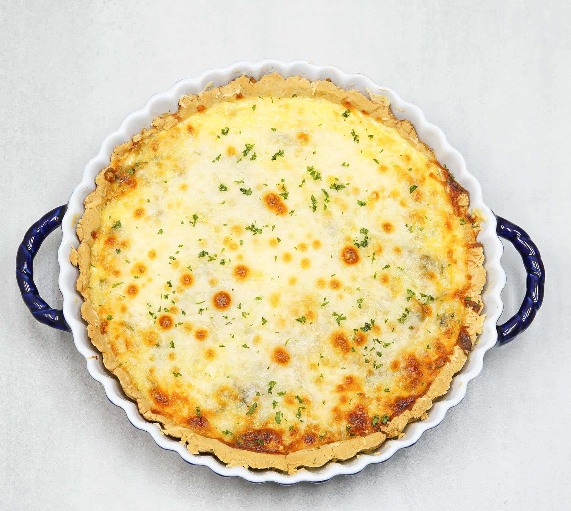 Chicken Quiche Lorraine via @eatahfood