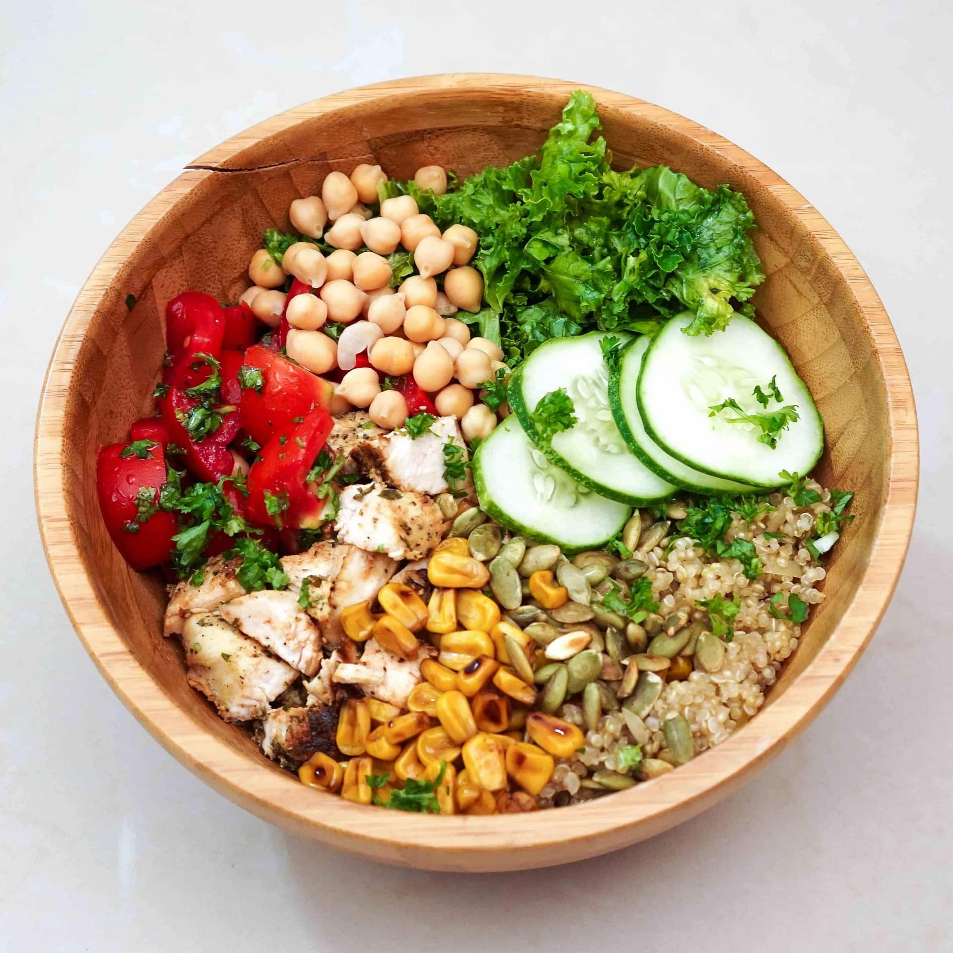 Carnival Body Quinoa Salad via @eatahfood