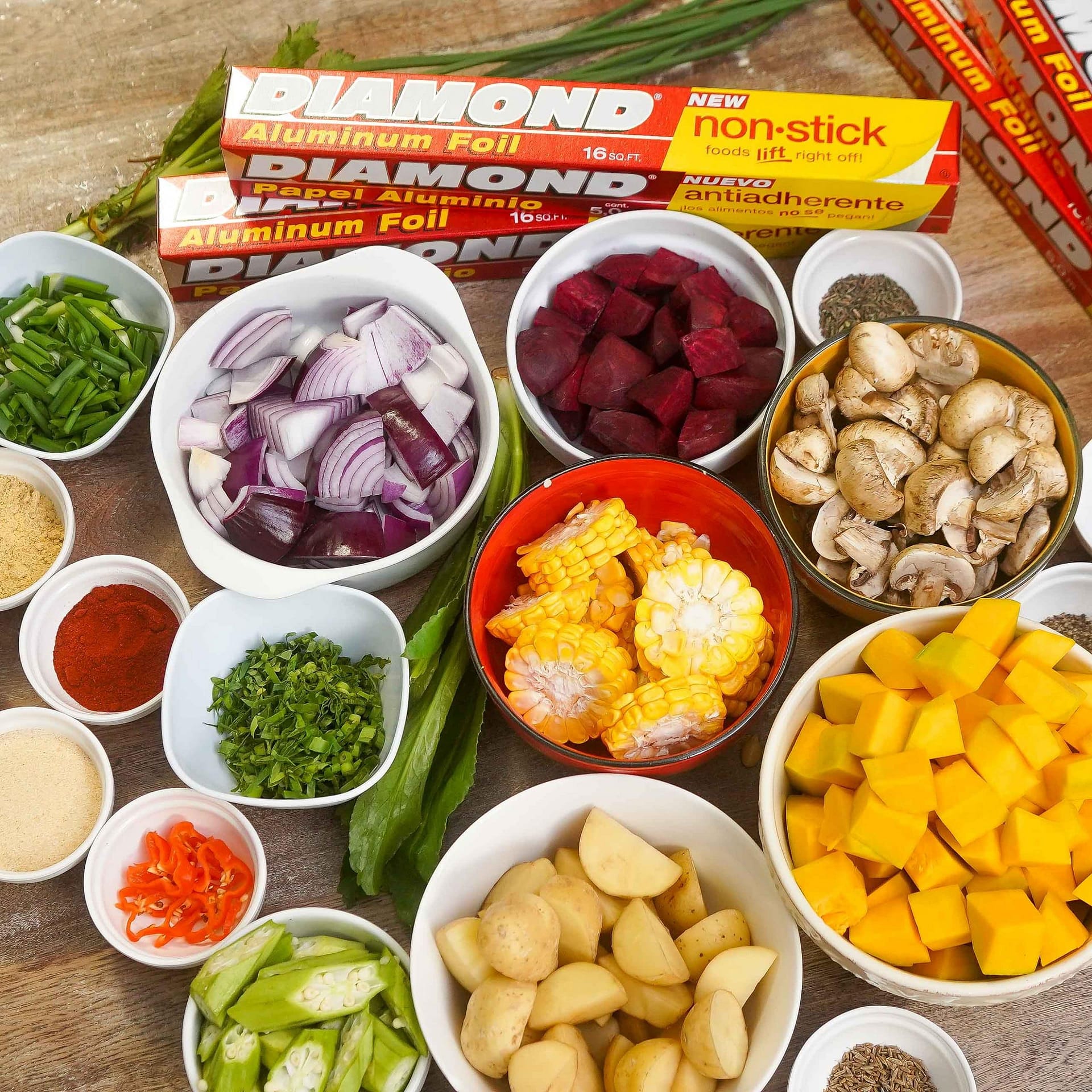 Foil Packet Meals via @eatahfood