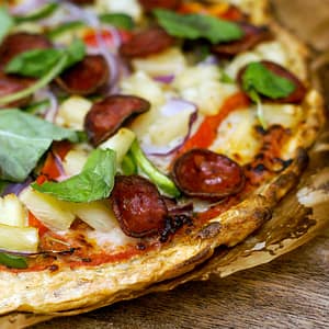 cassava pizza (gluten free)