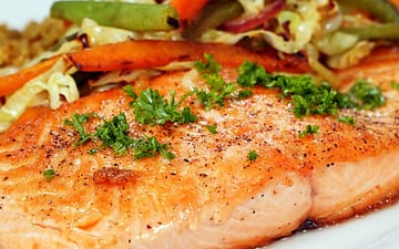 pan seared salmon
