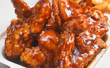 Guava BBQ Fried Wings